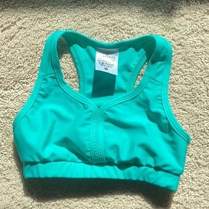 Honeycut freestyle top in jade